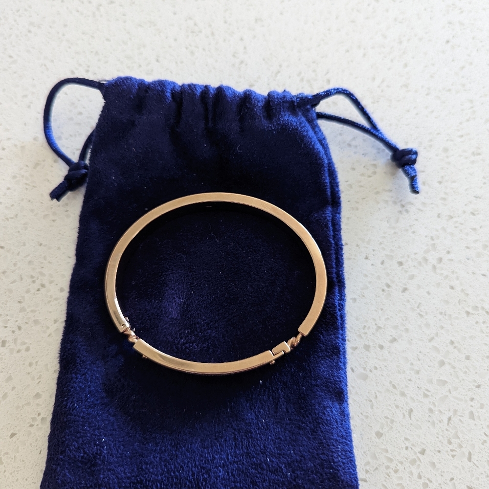 Michael Kors rose gold bangle bracelet - Picture 2 of 3